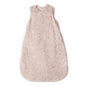 Organic Floral Print Sleep Sack - Soft Blush Pink